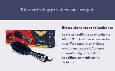 Brosse séchante et coiffante